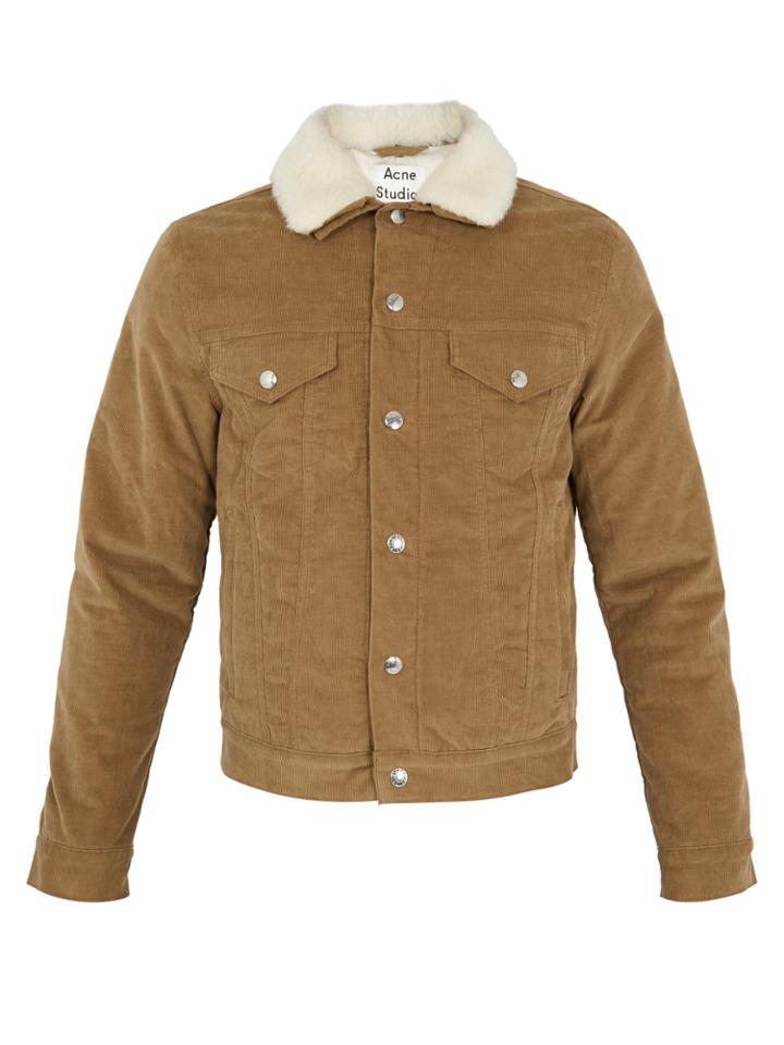 Acne Studios Beat P Stretch-cotton Corduroy Jacket
