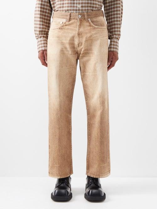 Our Legacy - Third Cut Straight-leg Jeans - Mens - Sand
