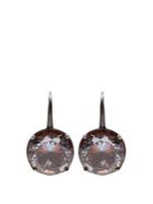 Bottega Veneta Cubic-zirconia Drop Sterling-silver Earrings