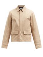 Matchesfashion.com Maison Kitsun - Patch Pocket Cotton-twill Jacket - Mens - Beige