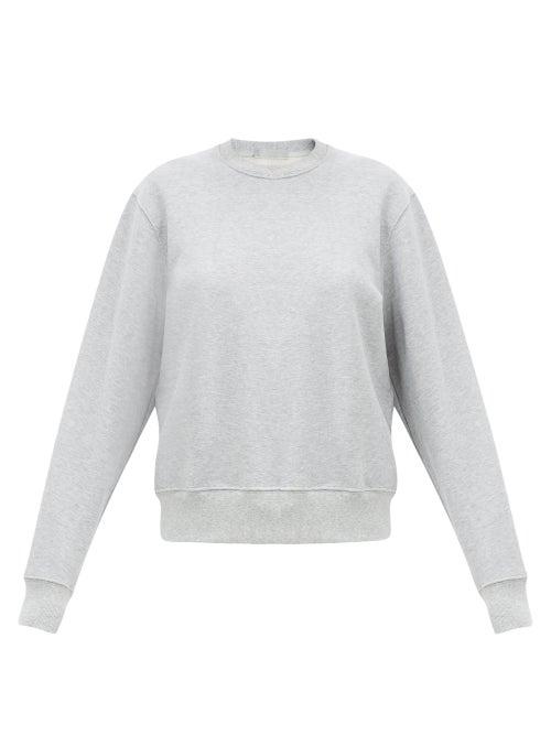 Matchesfashion.com Wardrobe. Nyc - Release 02 Cotton-jersey Sweatshirt - Womens - Light Grey