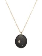 Matchesfashion.com Cvc Stones - Goth Diamond & 18kt Gold Pendant Necklace - Womens - Black