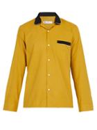 Matchesfashion.com Cobra S.c. - Cabriolet Cotton Corduroy Shirt - Mens - Yellow