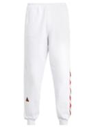 Off-white Tape-trimmed Cotton Track Pants