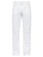 Matchesfashion.com Officine Gnrale - New Five Pocket Straight Leg Jeans - Mens - White