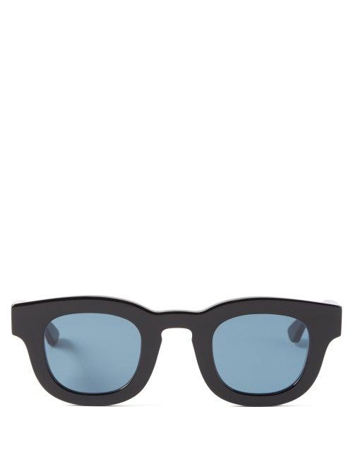 Thierry Lasry - Darksidy Round Acetate Sunglasses - Mens - Black