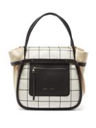 Matchesfashion.com Proenza Schouler - Inside Out Canvas And Leather Tote Bag - Womens - Beige Multi
