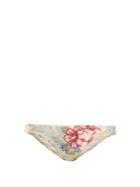 Zimmermann Kali Hibiscus Floral-print Bikini Briefs