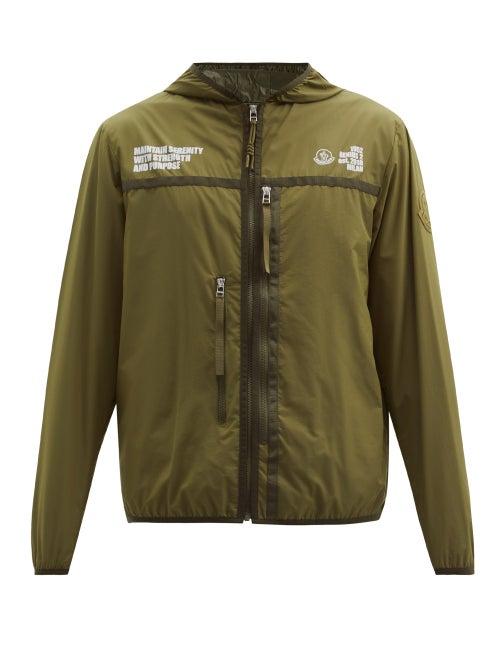 Matchesfashion.com 2 Moncler 1952 - Orkhon Panelled Shell Hooded Jacket - Mens - Brown