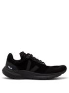 Veja - Marlin V-knit Runner Trainers - Mens - Black