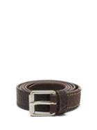 Mens Accessories Lemaire - Full-grain Leather Belt - Mens - Brown