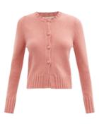 Ladies Rtw Brock Collection - Tonia Wool-blend Cardigan - Womens - Pink