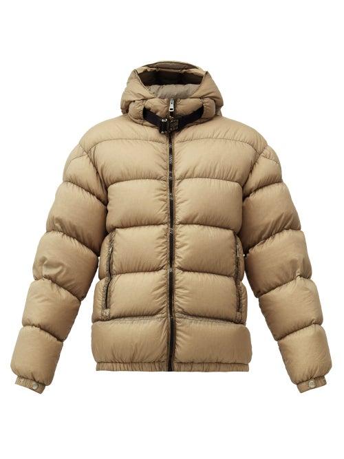 Matchesfashion.com 6 Moncler 1017 Alyx 9sm - Hooded Quilted Down Coat - Mens - Beige