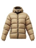 Matchesfashion.com 6 Moncler 1017 Alyx 9sm - Hooded Quilted Down Coat - Mens - Beige