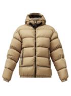 Matchesfashion.com 6 Moncler 1017 Alyx 9sm - Hooded Quilted Down Coat - Mens - Beige