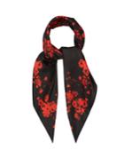 Givenchy Floral-print Silk-twill Scarf