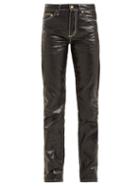 Matchesfashion.com Eytys - Cypress Coated Jeans - Womens - Black