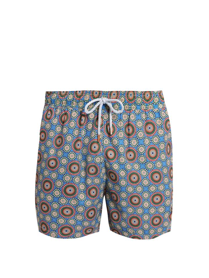 Retromarine Solar-print Swim Shorts