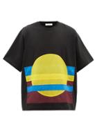 Craig Green - Sun-appliqu Cotton-jersey T-shirt - Mens - Black