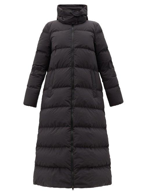 Matchesfashion.com Moncler - Goelo Long Hooded Down Coat - Womens - Black