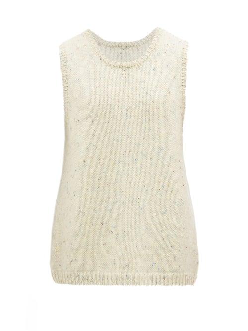 Matchesfashion.com Our Legacy - Melange Wool Sleeveless Sweater - Mens - Multi