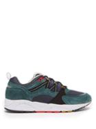 Matchesfashion.com Karhu - Fusion Low Top Suede Trainers - Mens - Green Multi