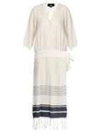 Su Laguna Cotton-blend Midi Dress