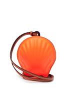 Matchesfashion.com Loewe Paula's Ibiza - Seashell Leather Necklace Bag - Mens - Orange