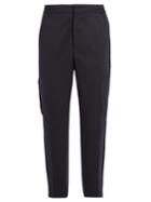 Barena Venezia Drawstring-waist Tapered-leg Wool-blend Trousers