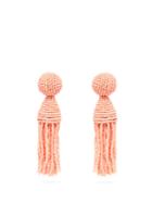 Oscar De La Renta Bead-embellished Tassel-drop Earrings