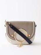 See By Chlo - Mara Small Bi-colour Leather Cross-body Bag - Womens - Grey