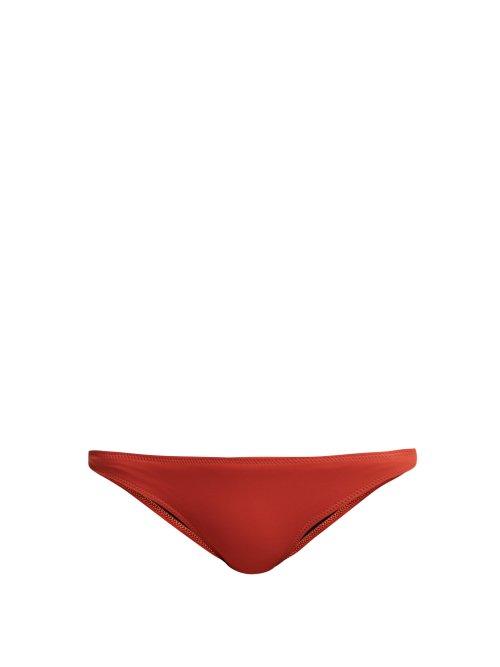 Matchesfashion.com Solid & Striped - The Eva Bikini Bottoms - Womens - Red