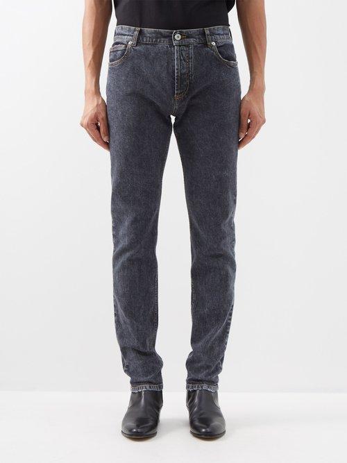 Balmain - Slim-leg Jeans - Mens - Black