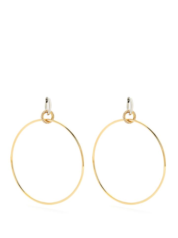 Spinelli Kilcollin Altaire Diamond, White & Yellow-gold Earrings