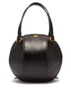 Matchesfashion.com Gucci - Tifosa Football Small Leather Handbag - Mens - Black