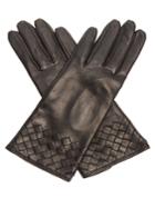 Bottega Veneta Intrecciato Leather Gloves