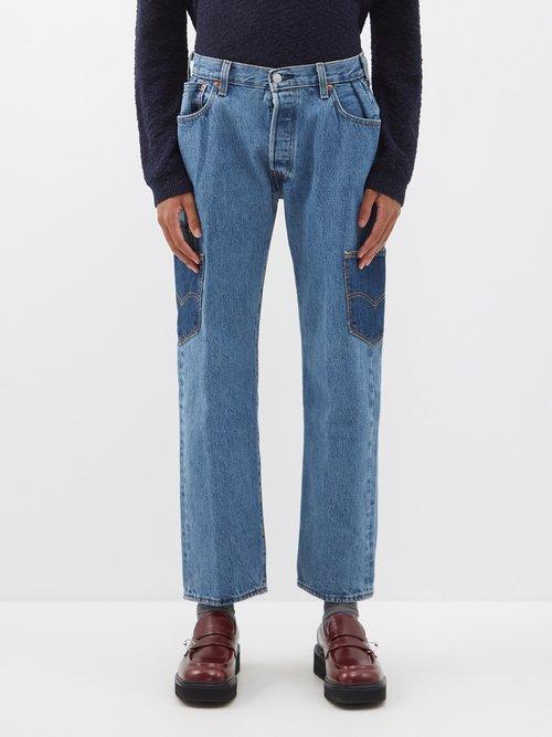 Maryam Nassir Zadeh - Thistle Reworked Levi's Jeans - Mens - Denim