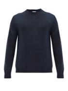 Matchesfashion.com Paul Smith - Crew-neck Merino-wool Sweater - Mens - Navy