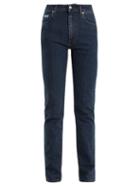 Matchesfashion.com Alexachung - High Rise Straight Leg Jeans - Womens - Indigo