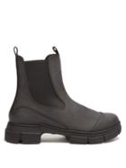 Matchesfashion.com Ganni - Chunky Recycled-rubber Chelsea Boots - Womens - Black