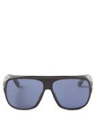 Tom Ford Eyewear - Hawkings Flat-top Acetate Sunglasses - Mens - Black