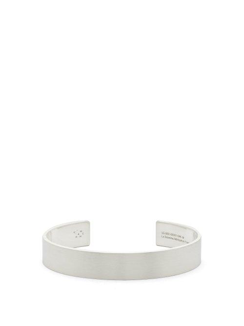 Matchesfashion.com Le Gramme - Le 33 Sterling Silver Bracelet - Mens - Silver
