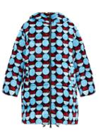 Matchesfashion.com La Doublej - Cocoon Reversible Down-filled Padded Coat - Womens - Blue Print