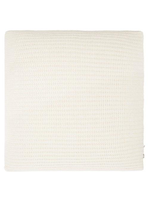 Matchesfashion.com Brunello Cucinelli - Large Virgin Wool Blend Cushion - Cream