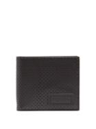 Matchesfashion.com Bottega Veneta - Leggero Perforated Leather Bi Fold Wallet - Mens - Black