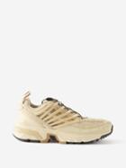 Salomon - Acs Pro Advanced Rubber And Mesh Trainers - Womens - Cream Beige