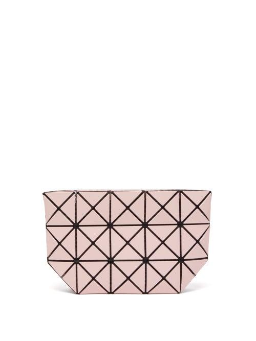 Matchesfashion.com Bao Bao Issey Miyake - Prism Bi Texture Pouch - Womens - Light Pink