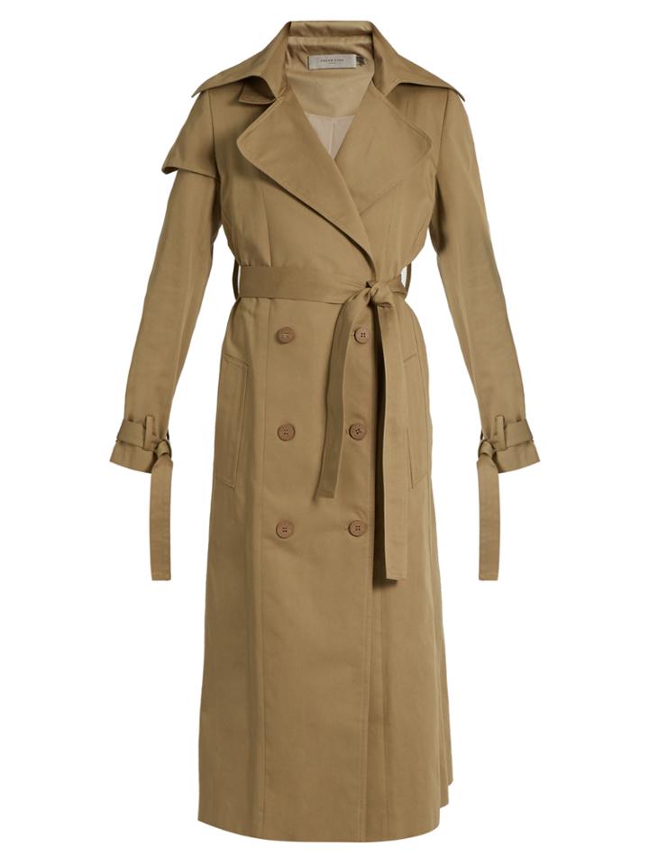 Preen Line Drita Cotton-twill Trench Coat