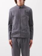 Jacques - Tecno Nylon Jacket - Mens - Slate