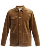 Matchesfashion.com Caruso - Patch-pocket Suede Jacket - Mens - Brown